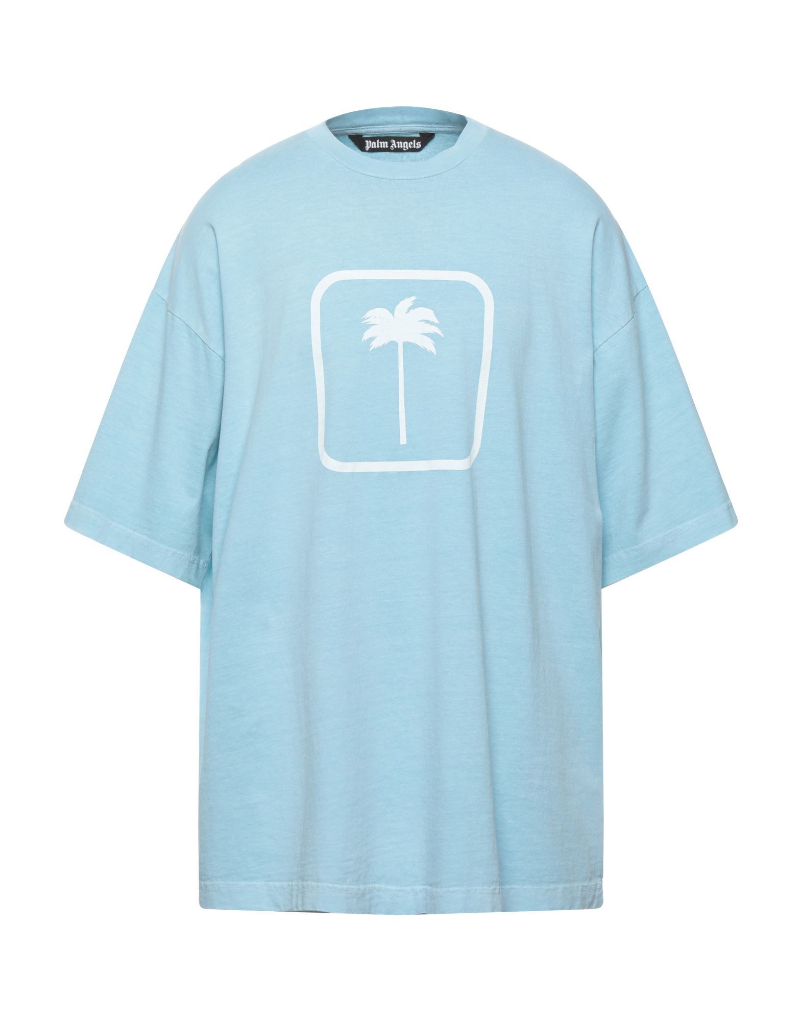 Palm Angels T-shirts In Blue