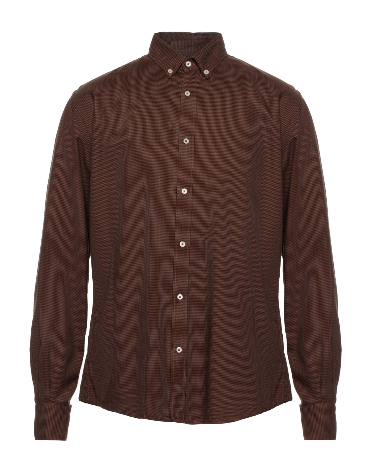 Brooksfield Shirts In Brown