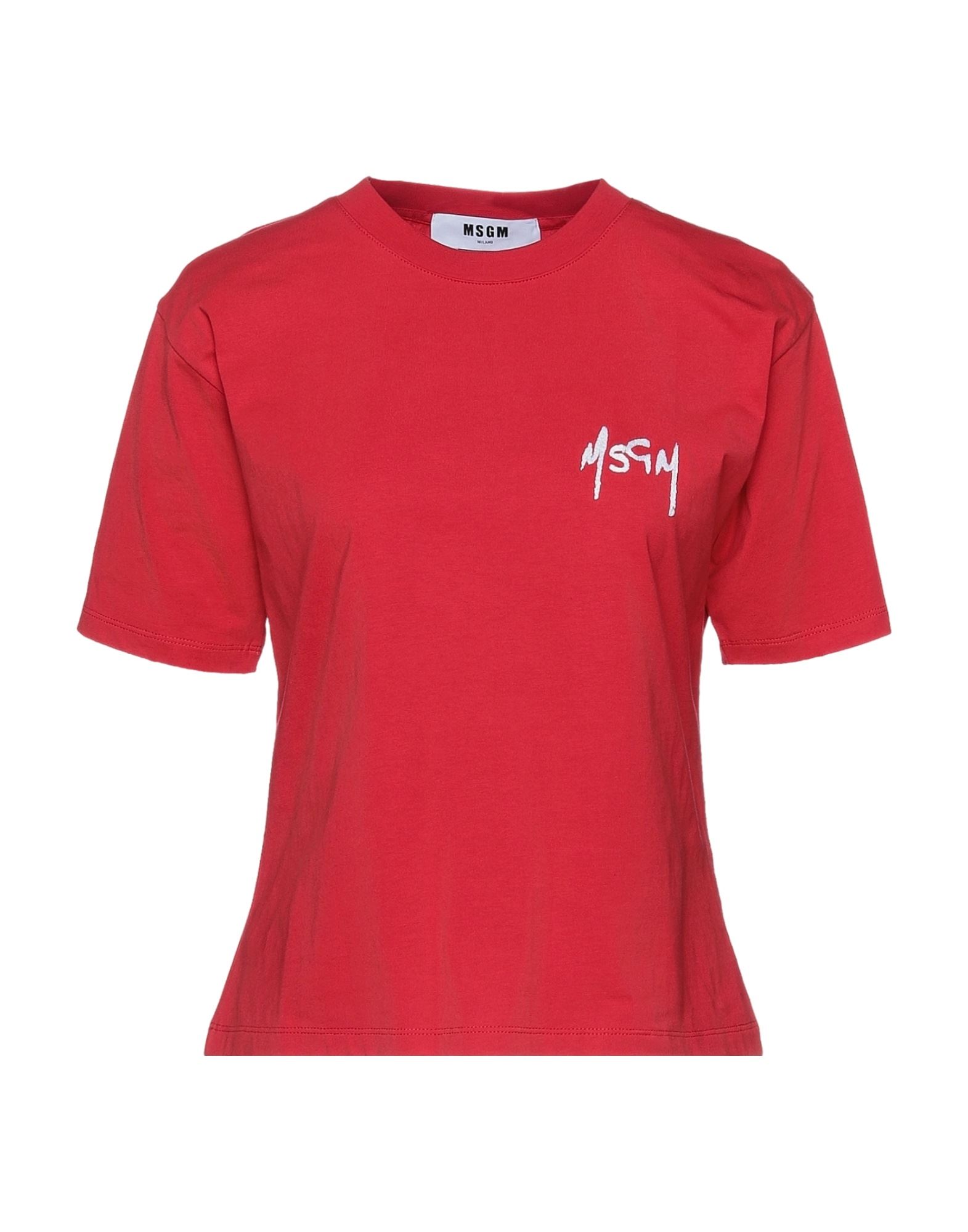 Msgm T-shirts In Red