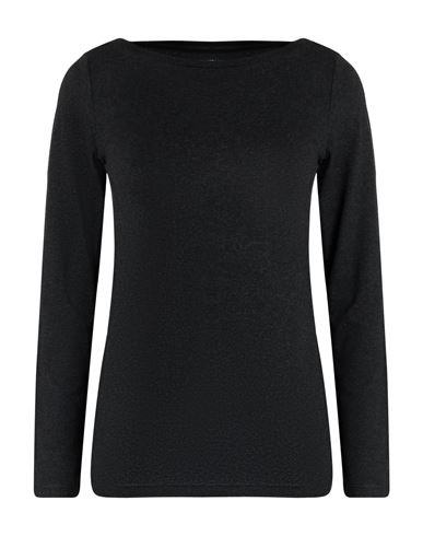Majestic Filatures Woman T-shirt Charcoal Size 3 Viscose, Elastane In Gray