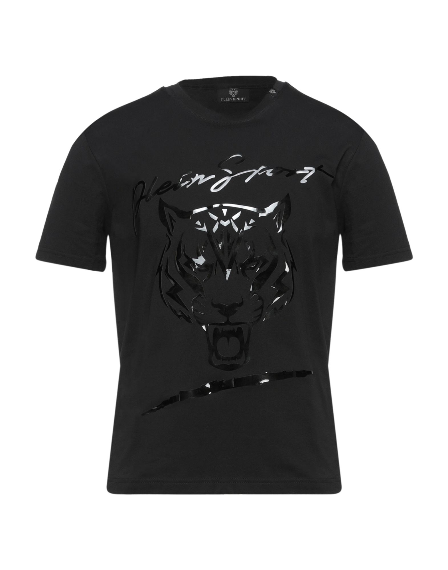 Plein Sport T-shirts In Black