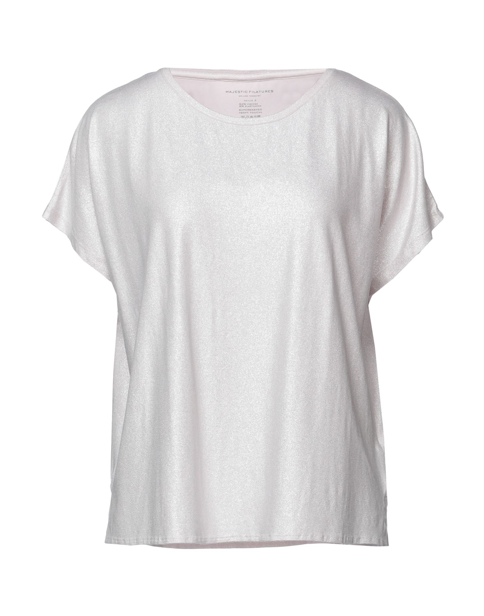 Majestic T-shirts In Lilac