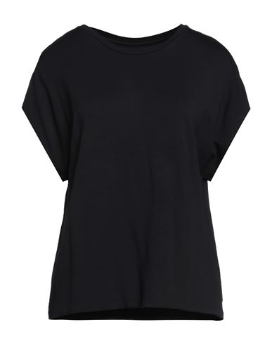 Majestic Filatures Woman Sweatshirt Navy Blue Size 1 Viscose, Elastane
