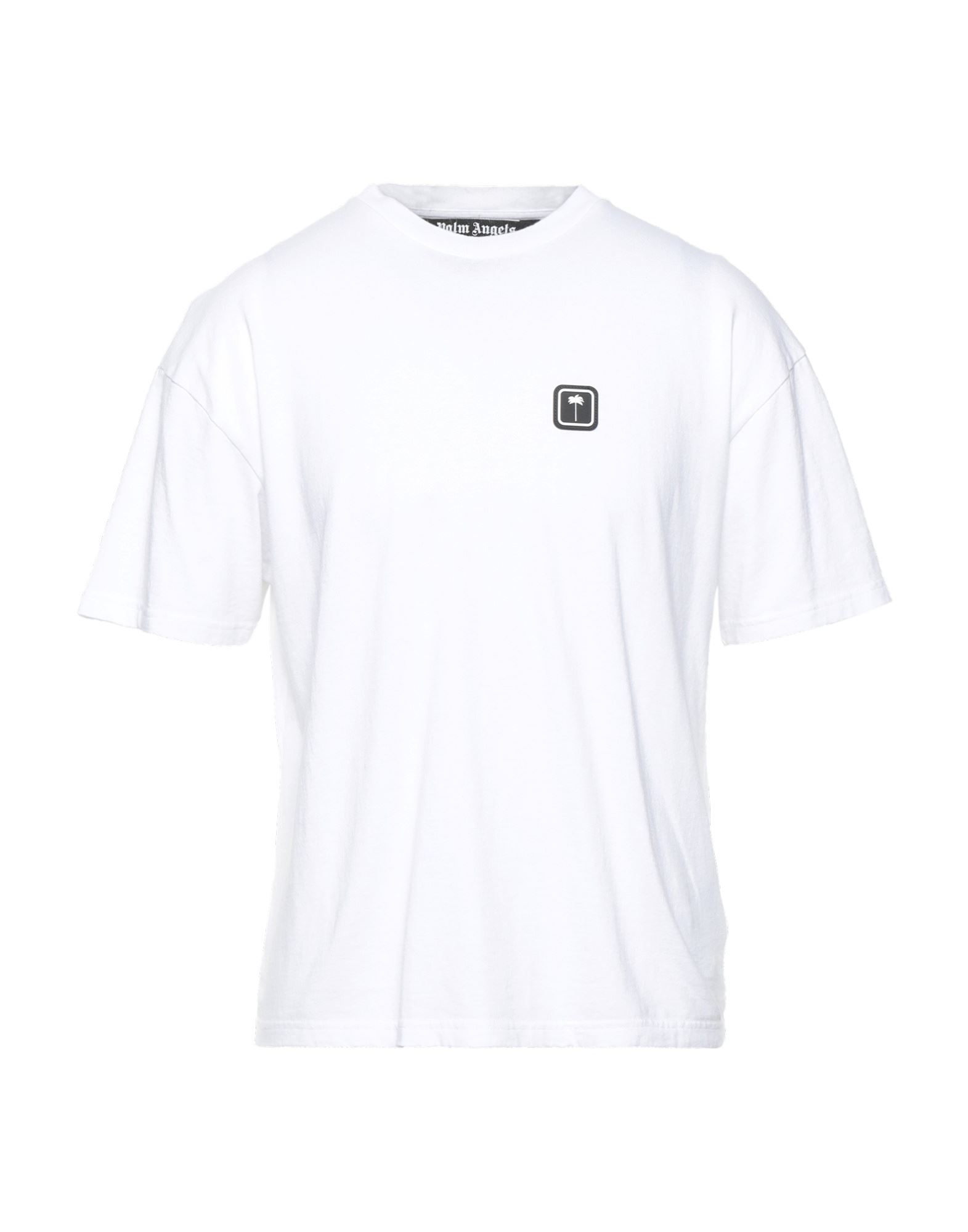 Palm Angels T-shirts In White