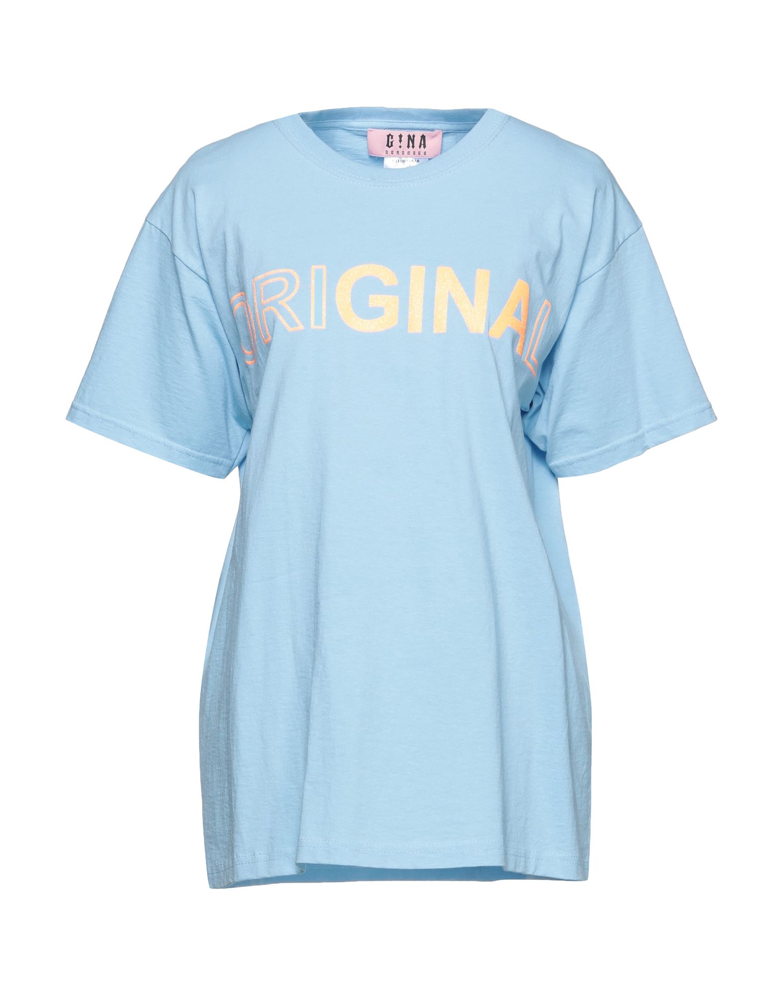Gna G!na T-shirts In Sky Blue