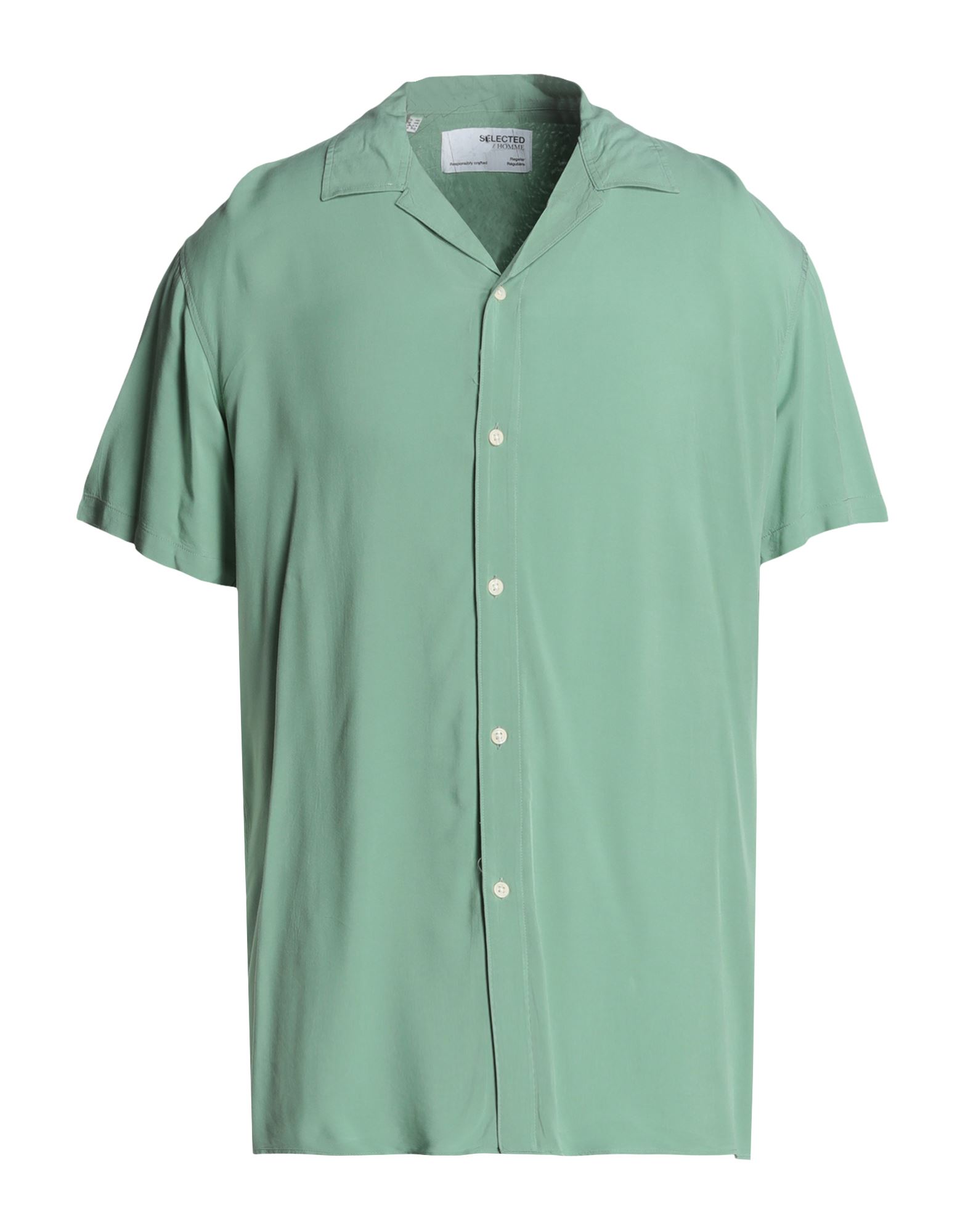 Selected Homme Shirts In Sage Green