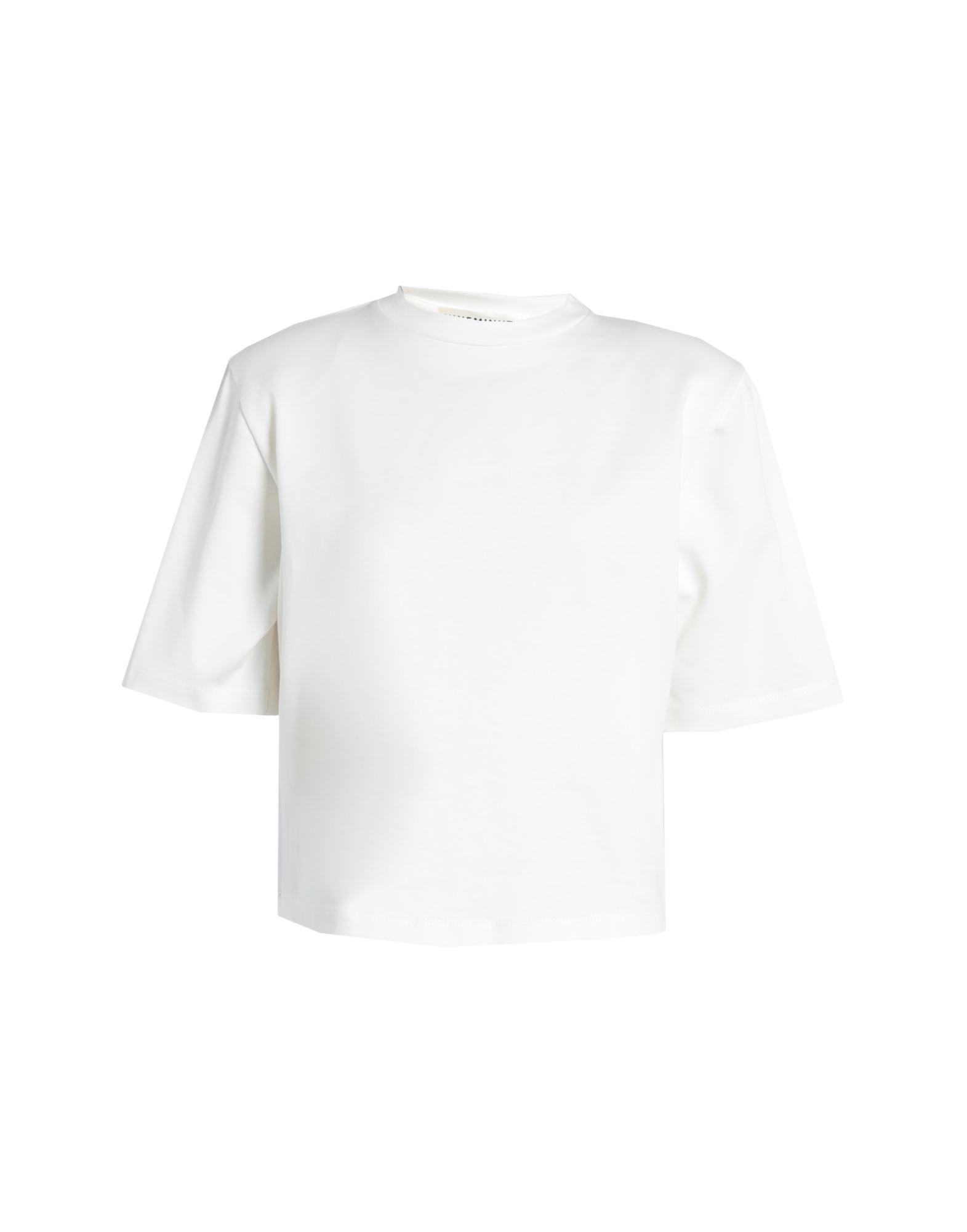 Nineminutes T-shirt In Cotone Woman T-shirt White Size 10 Cotton