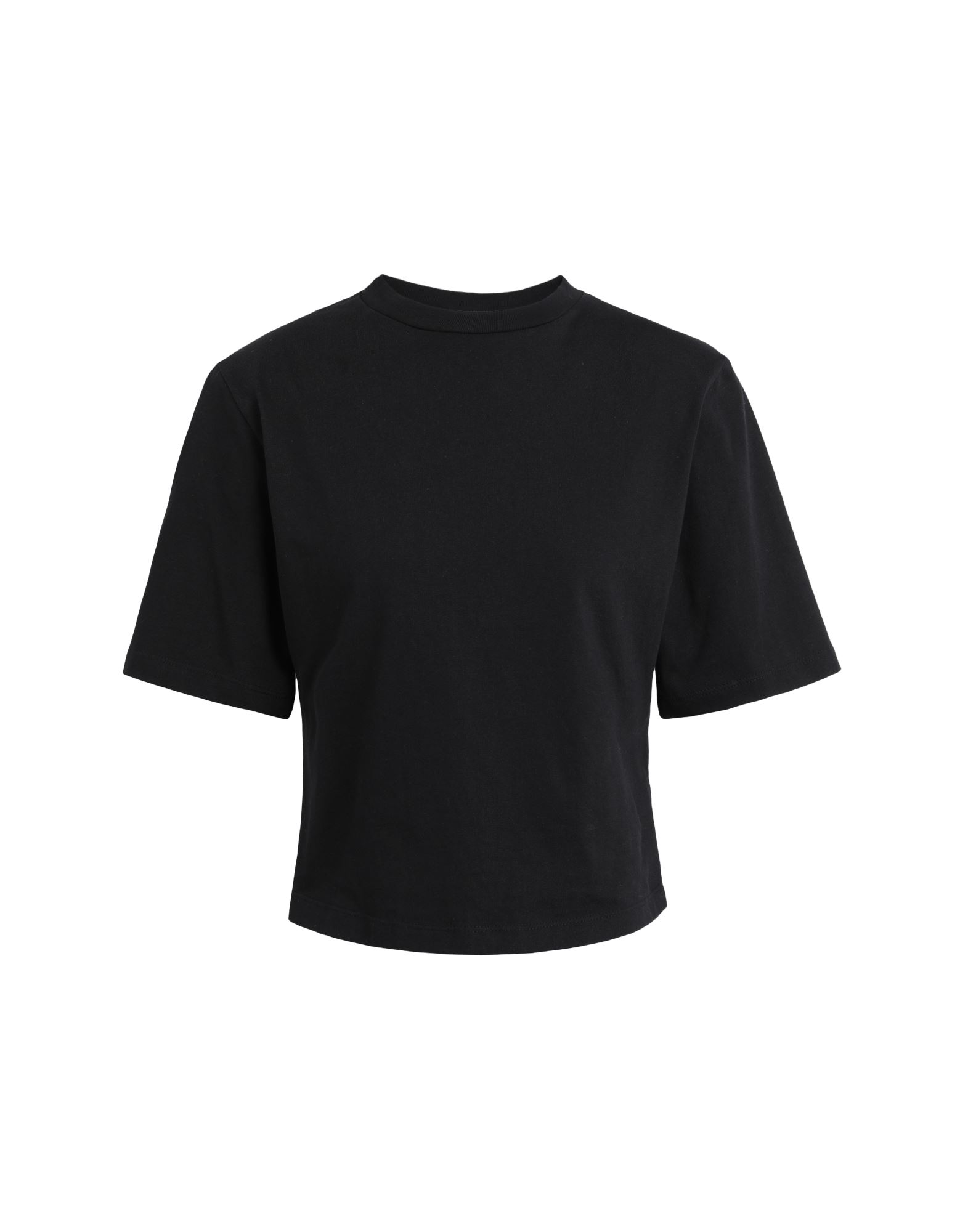 Shop Nineminutes T-shirt In Cotone Woman T-shirt Black Size 10 Cotton
