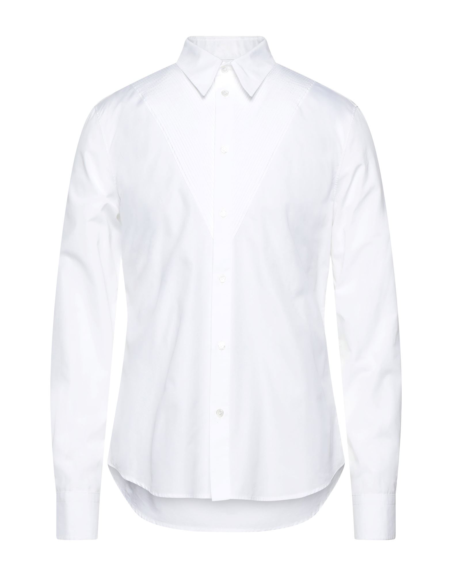 Shop Bottega Veneta Man Shirt White Size 15 ½ Cotton