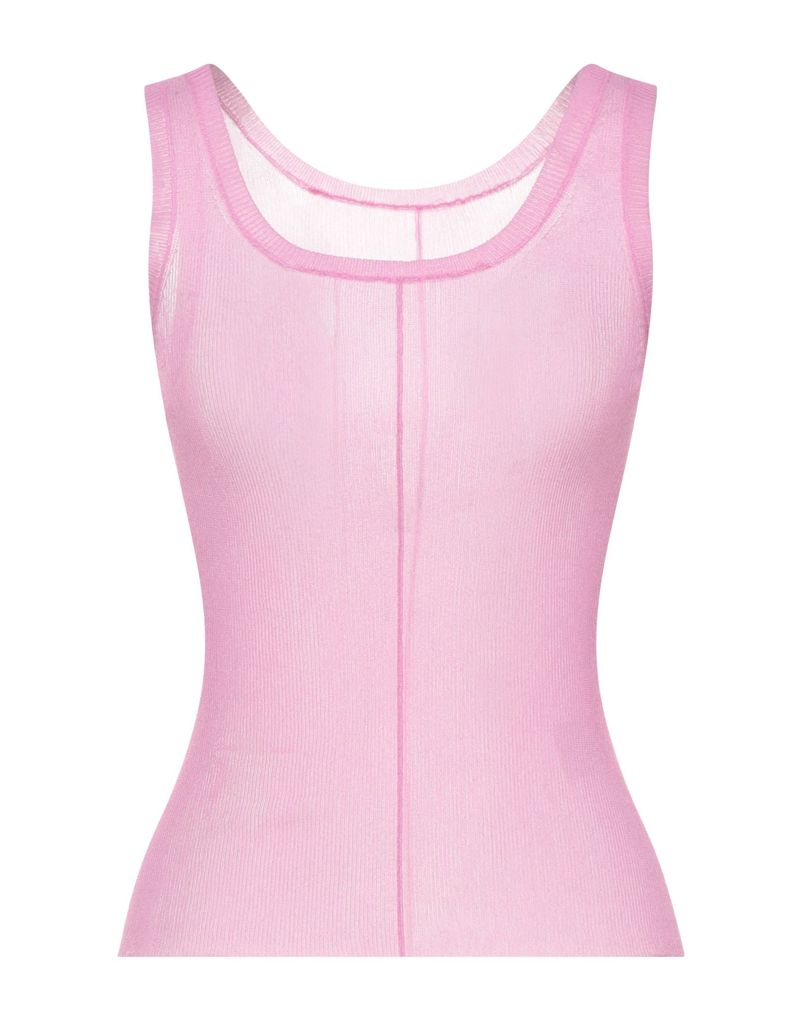 Peter Do Knitted Tank Top In Pink | ModeSens