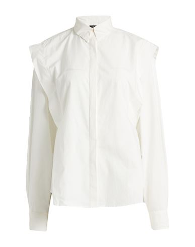 Isabel Marant Woman Shirt White Size 6 Organic Cotton, Cotton, Linen