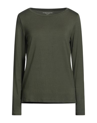 Camiseta Mujer Verde militar 1 Mujer