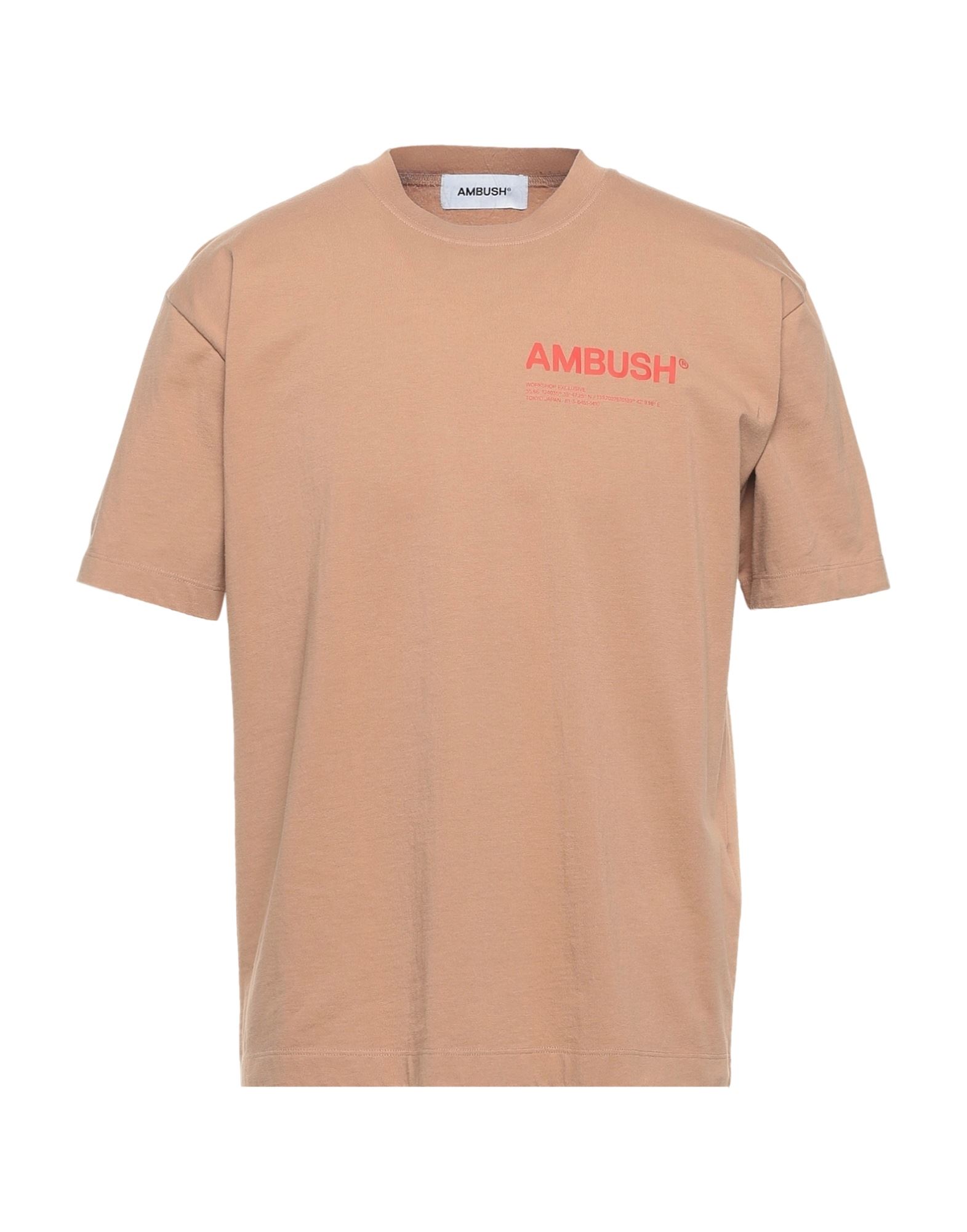 Ambush T-shirts In Camel