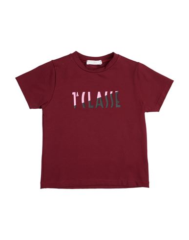 Alviero Martini 1a Classe Junior Toddler T-shirt Burgundy Size 6 Cotton, Elastane In Red