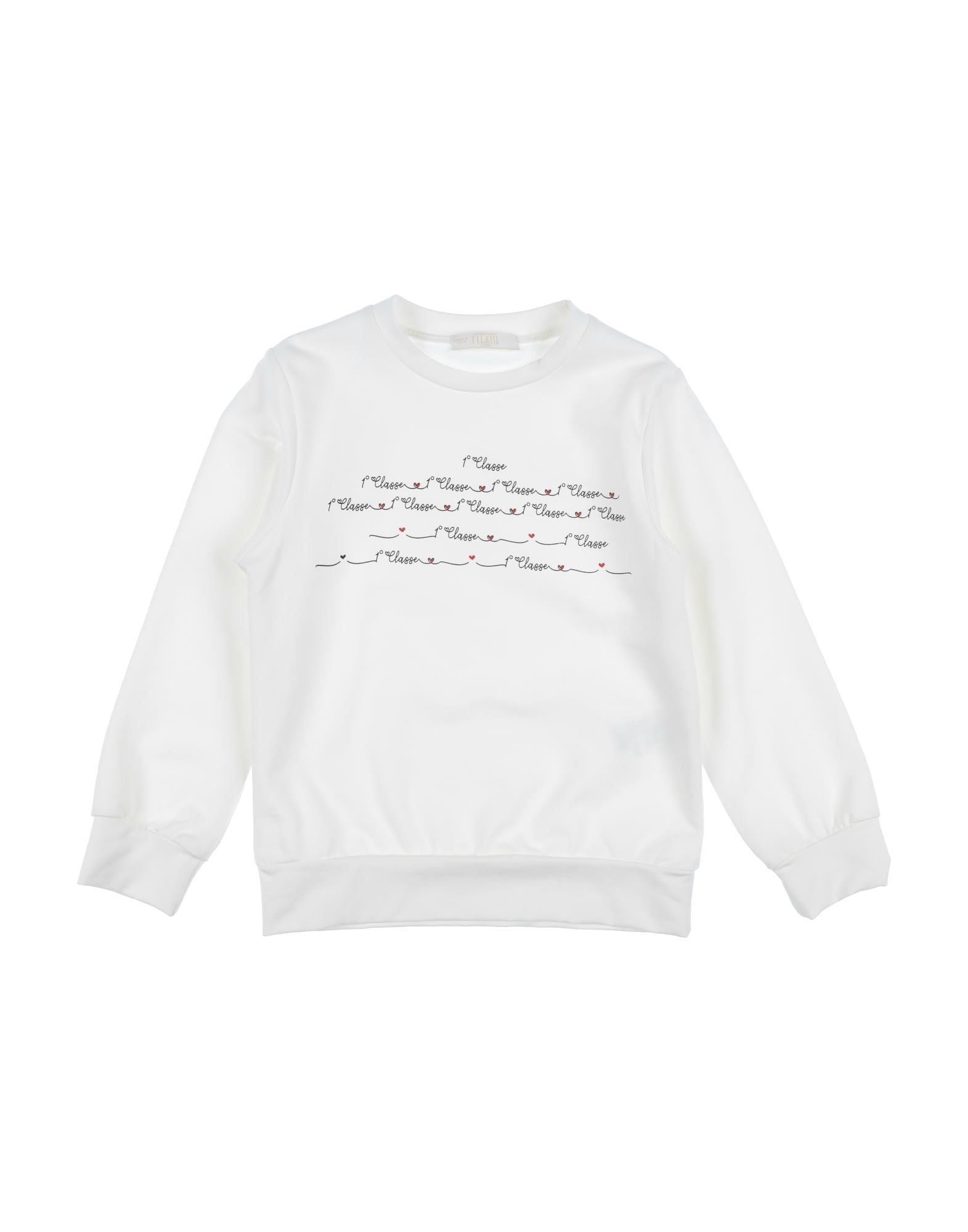 Alviero Martini 1a Classe Kids'  Sweatshirts In White