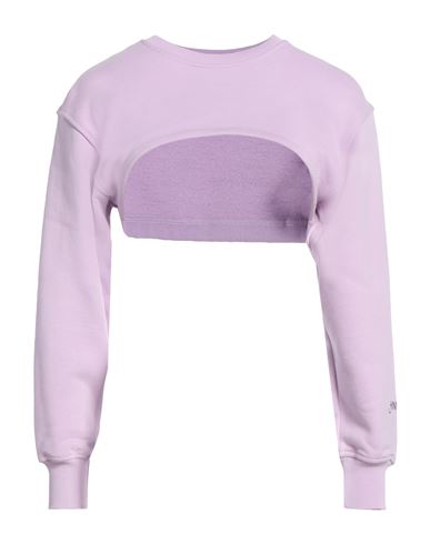 Hinnominate Woman Sweatshirt Lilac Size Xs Cotton In Purple