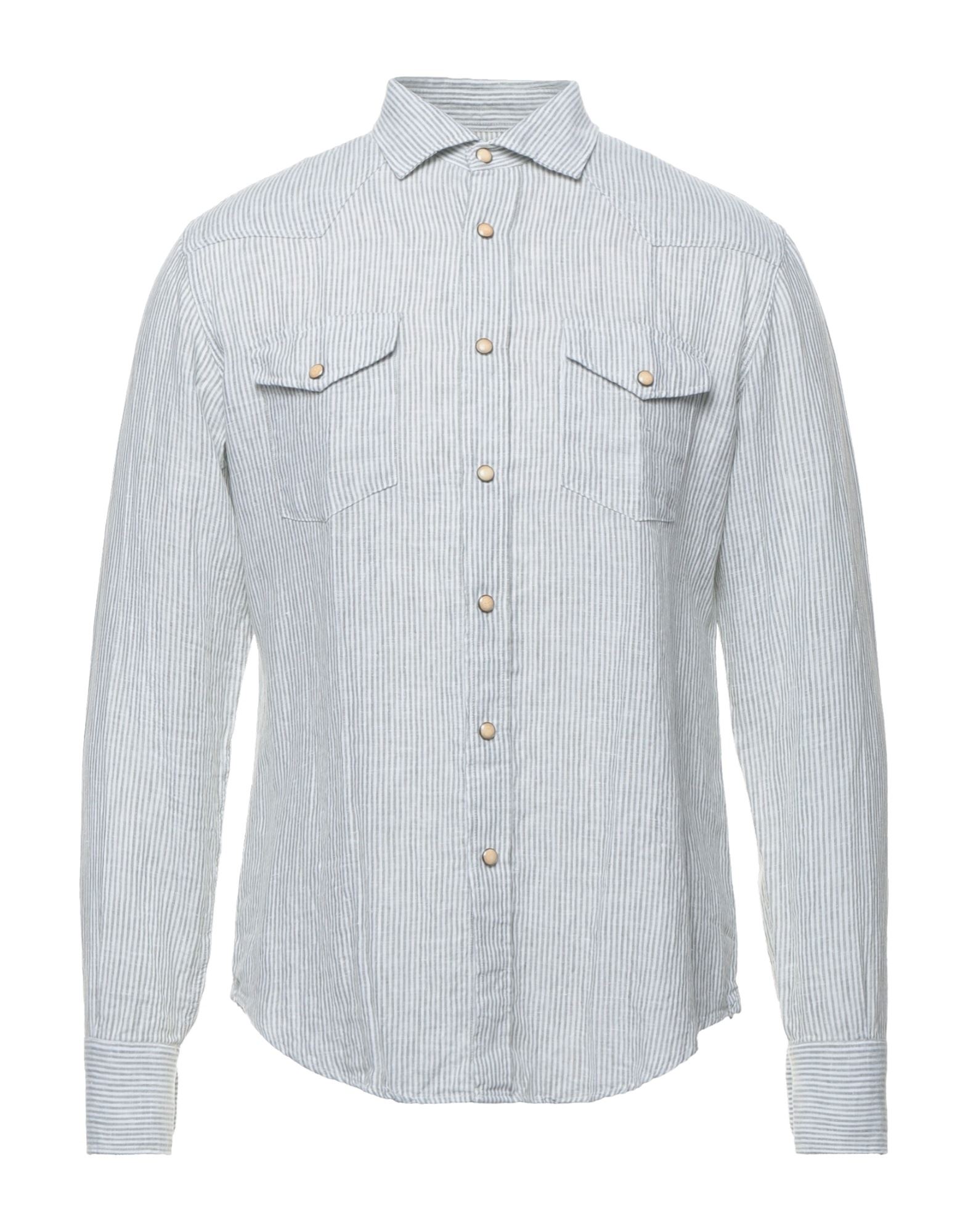 Eleventy Shirts In Sage Green | ModeSens