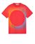 1 of 4 - Short sleeve t-shirt Man 2NS92 'LUNAR ECLIPSE ONE' Front STONE ISLAND