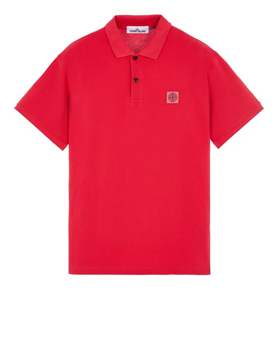  STONE ISLAND 22R39 Polo shirt Man Red