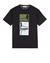 1 of 4 - Short sleeve t-shirt Man 2NS79 'XILOGRAFIA ONE' Front STONE ISLAND