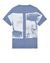 2 of 4 - Short sleeve t-shirt Man 2NS80 'XILOGRAFIA TWO' Back STONE ISLAND