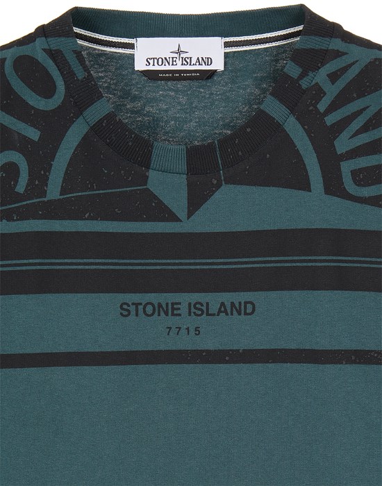 STONE ISLAND Garment Dyed Mosaic 3 T Shirt - Wishupon