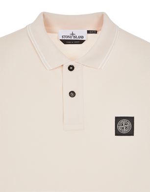 Stone island polo beige new arrivals