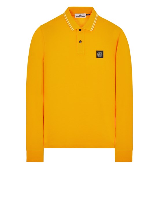  STONE ISLAND 2SS18 Polo shirt Man Yellow