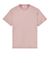 1 sur 4 - T-shirt manches courtes Homme 20636 ORGANIC COTTON/POLYESTER SEAQUAL® YARN JERSEY_'MICROGRAPHIC' PRINT Front STONE ISLAND