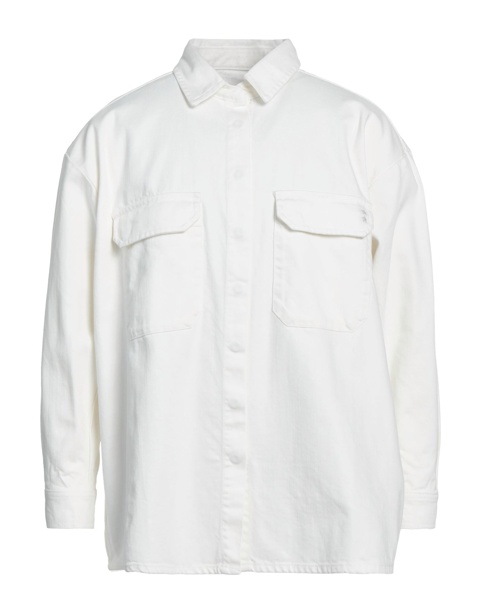 Icon Denim Shirts In White
