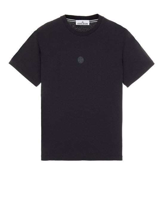  STONE ISLAND 2NS86 'MOSAIC FOUR' 반소매 티셔츠 남성 블랙