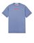 1 / 4 - 반소매 티셔츠 남성 20436 ORGANIC COTTON/POLYESTER SEAQUAL® YARN JERSEY_'MICROGRAPHIC' PRINT Front STONE ISLAND