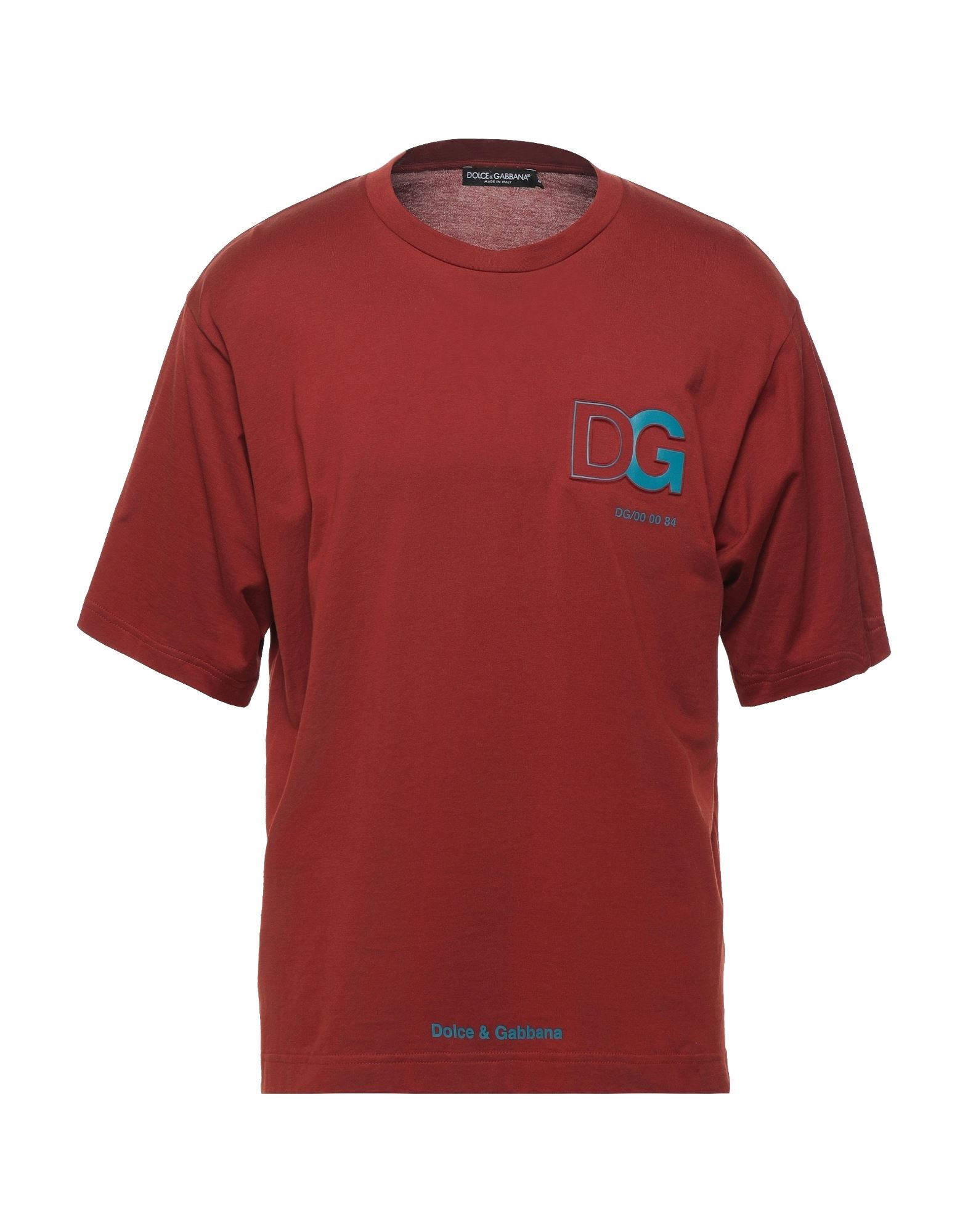 Dolce & Gabbana T-shirts In Rust