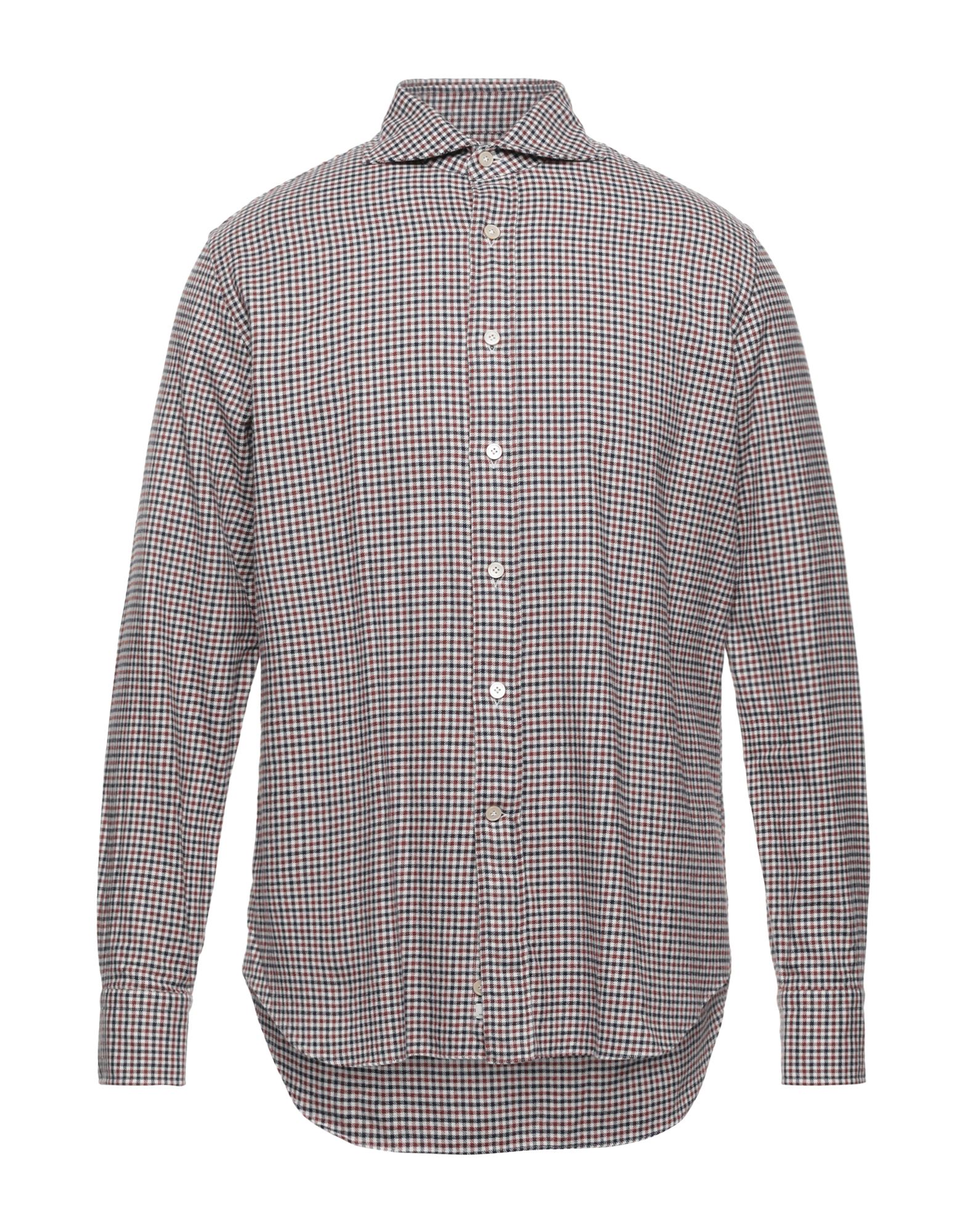 Alessandro Gherardi Shirts In Brown