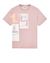1 of 4 - Short sleeve t-shirt Man 2NS81 'XILOGRAFIA THREE' Front STONE ISLAND