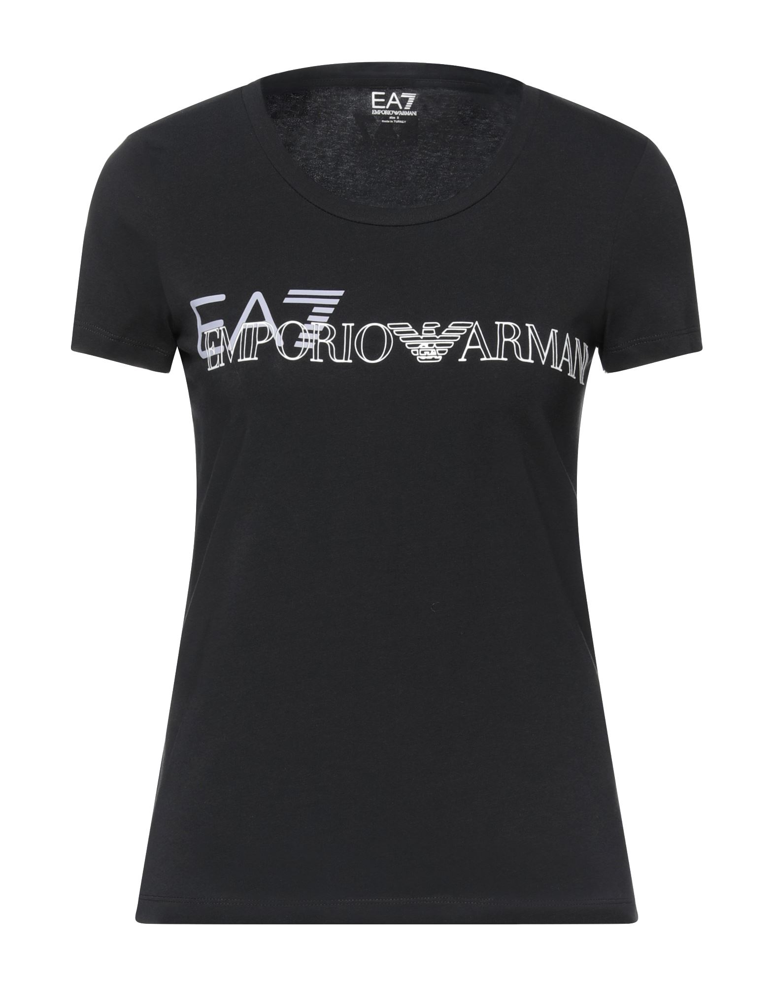 Ea7 T-shirts In Black