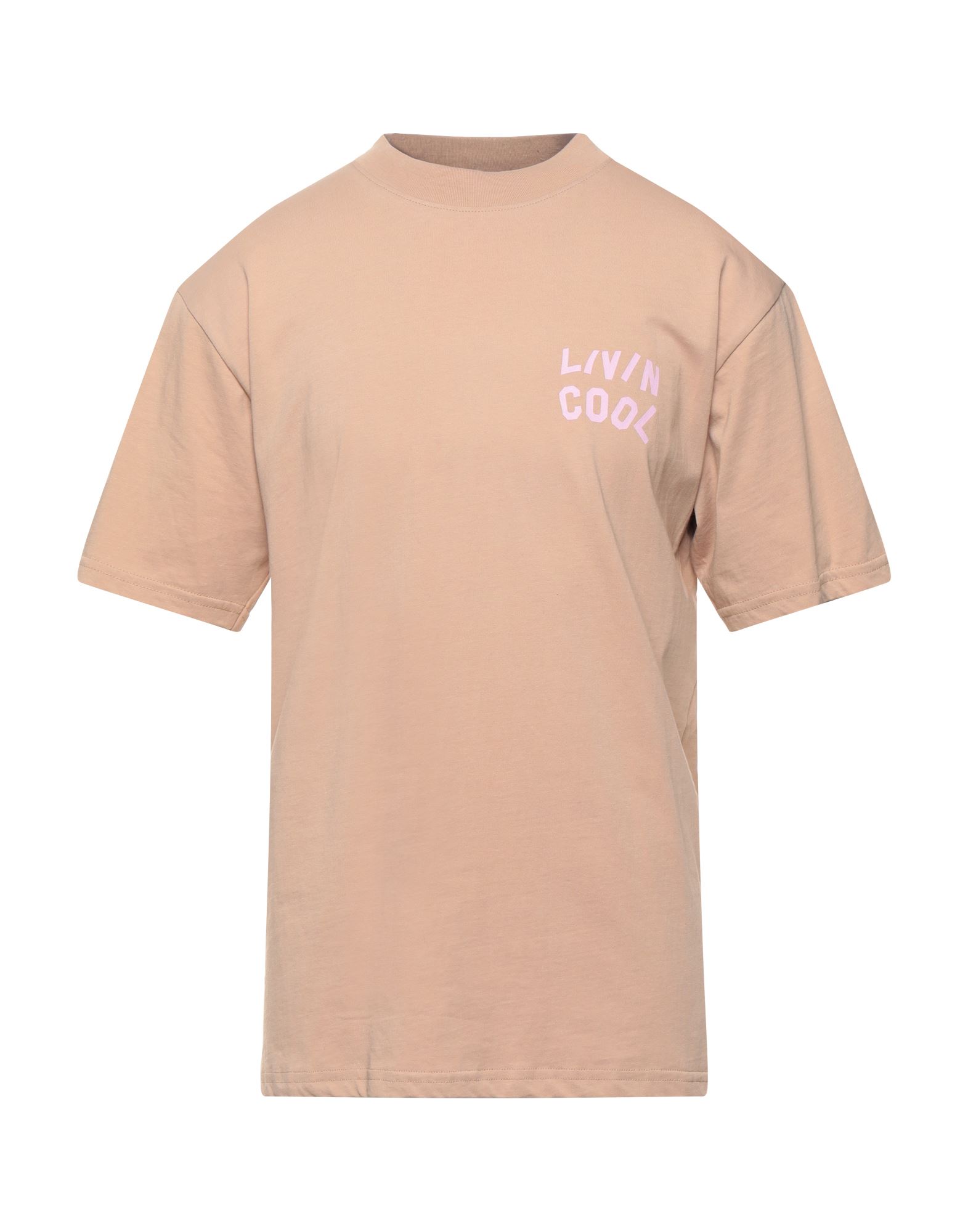 Livincool T-shirts In Camel