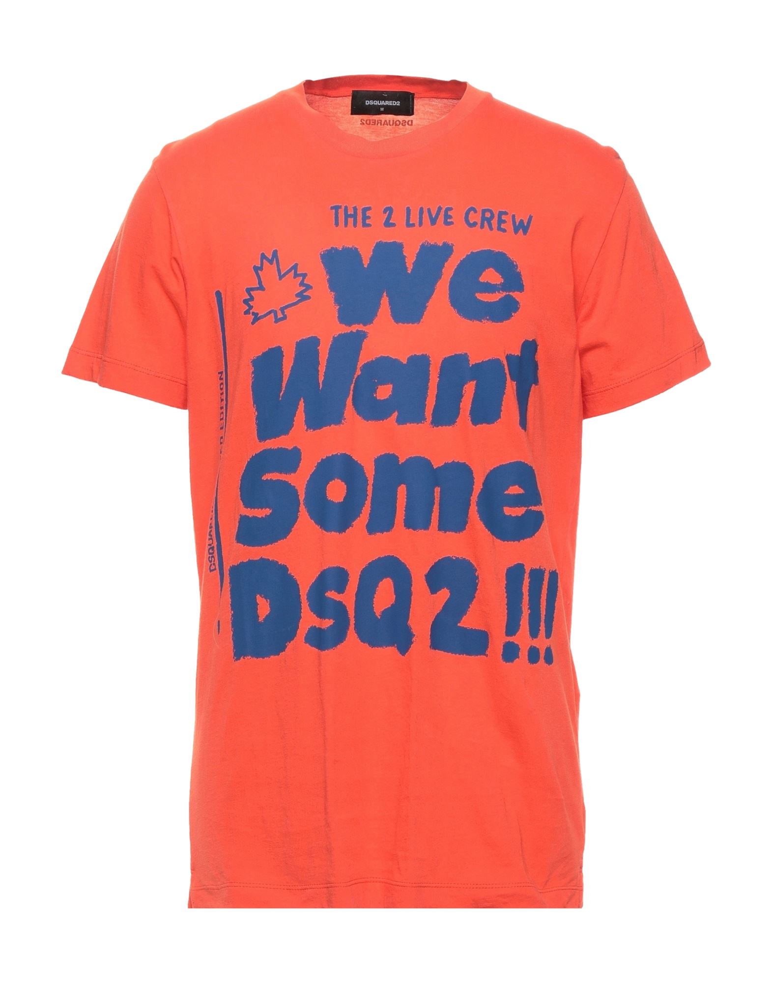 Dsquared2 T-shirts In Orange