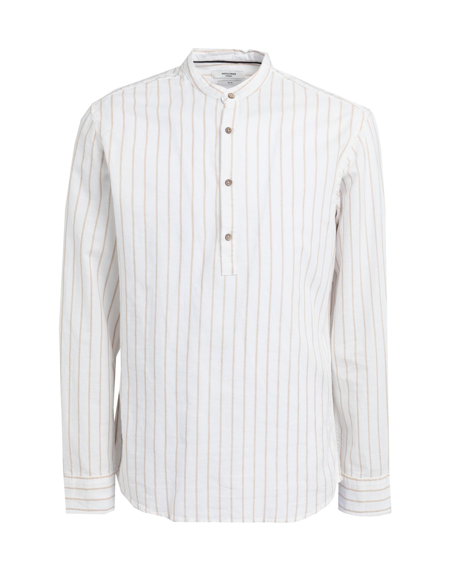 & Jones Man Shirt White Size Xxl Cotton, Recycled Cotton, Linen | ModeSens
