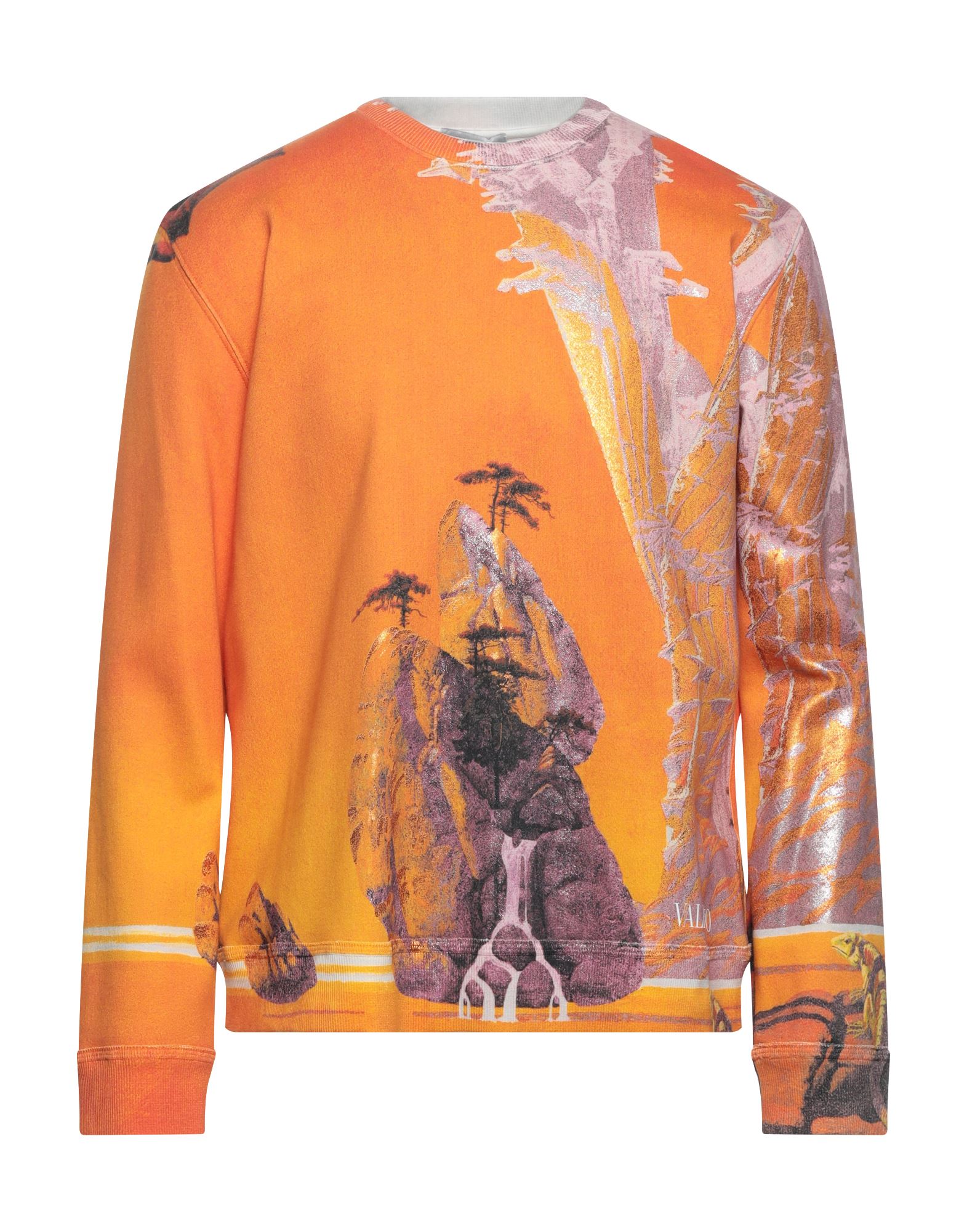 Valentino Sweatshirts In Orange
