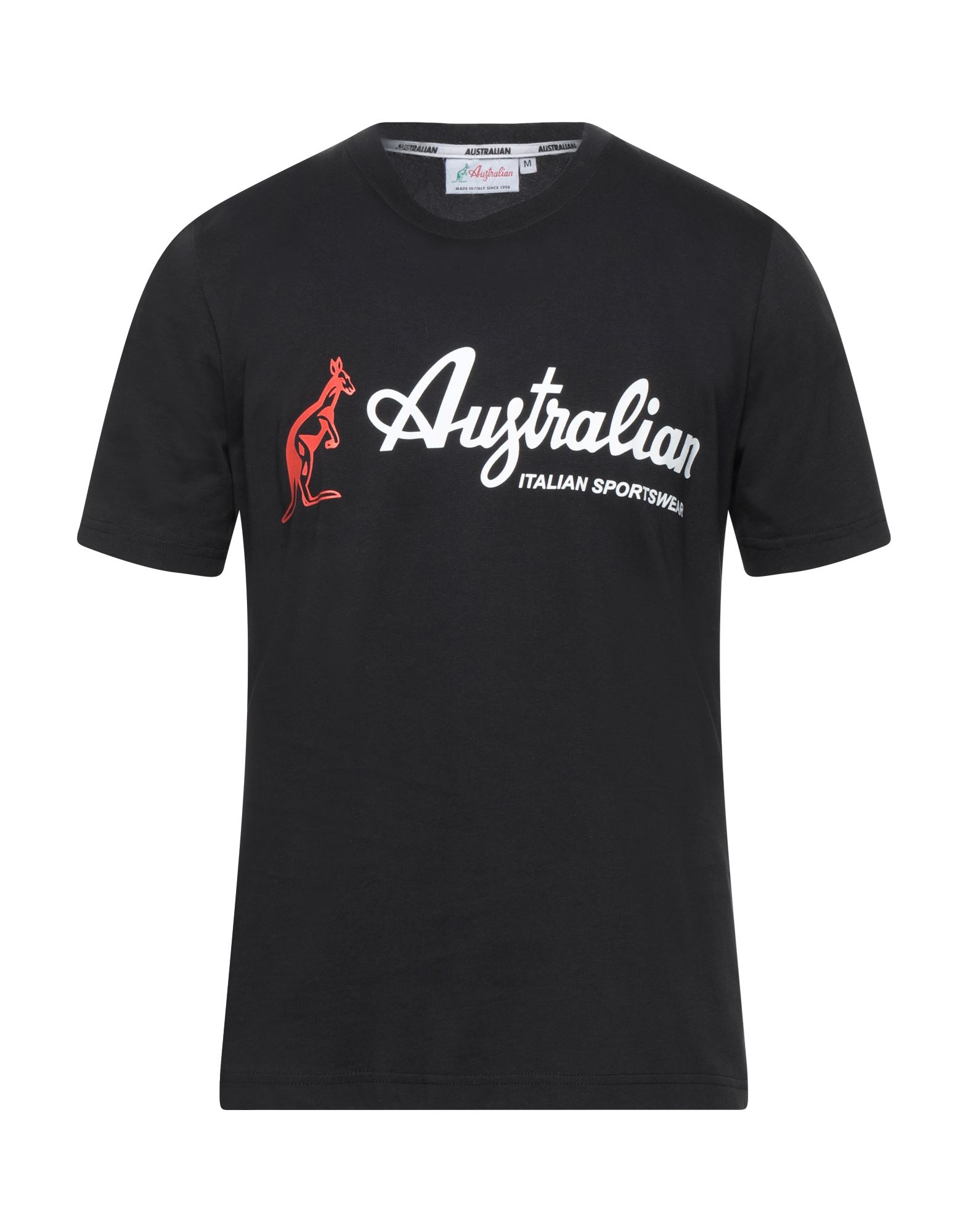 Australian T-shirts In Black