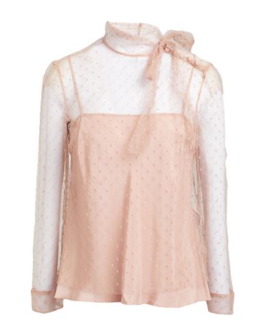 Red Valentino Woman Top Antique Rose Size 6 Polyamide In Pink