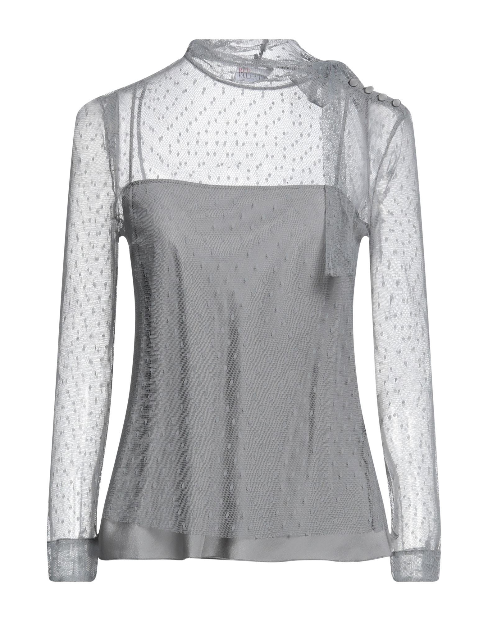 Red Valentino Blouses In Grey