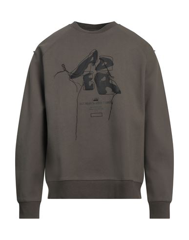 Ader Error Man Sweatshirt Military Green Size 1 Cotton, Polyester In Green