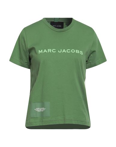 Marc Jacobs Woman T-shirt Green Size Xl Cotton