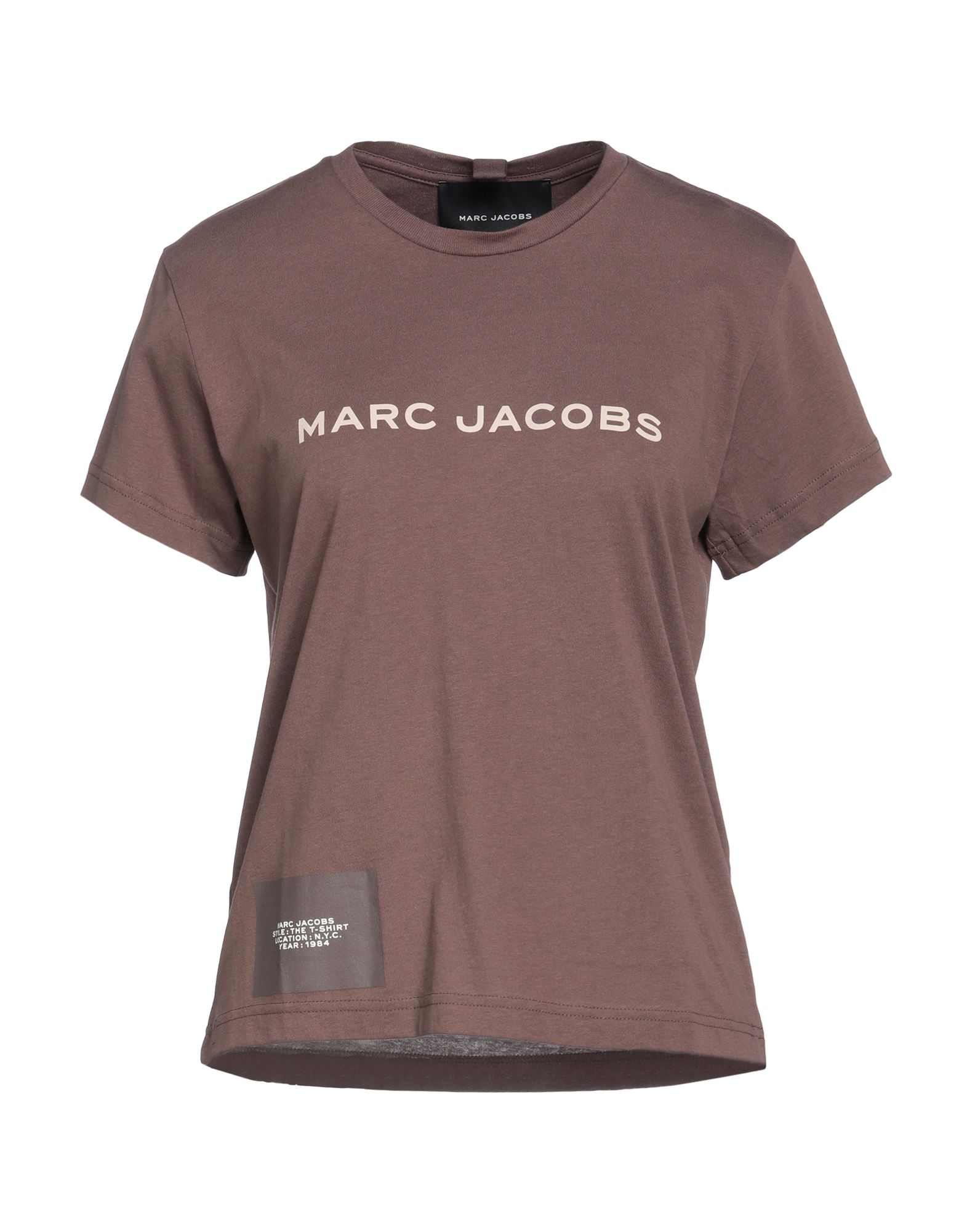 Marc Jacobs T-shirts In Brown