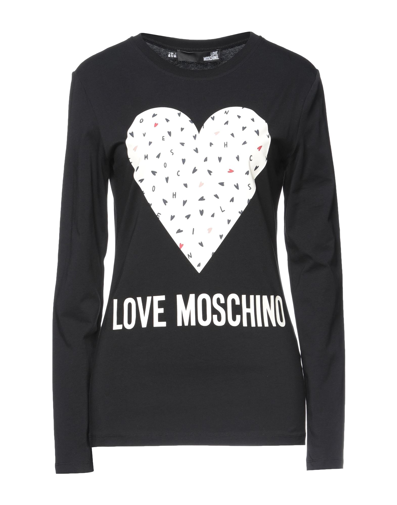 Love Moschino T-shirts In Black