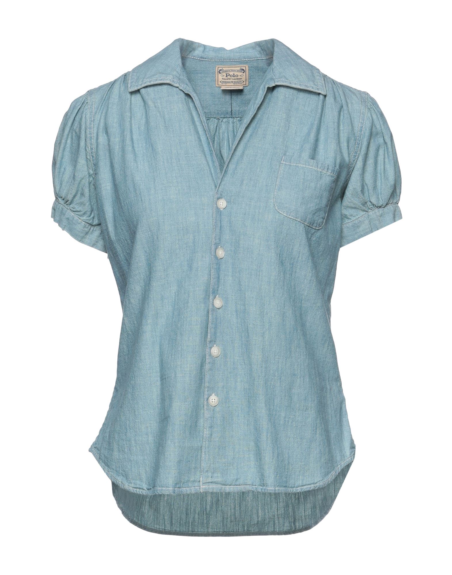 Polo Ralph Lauren Denim Shirts In Blue