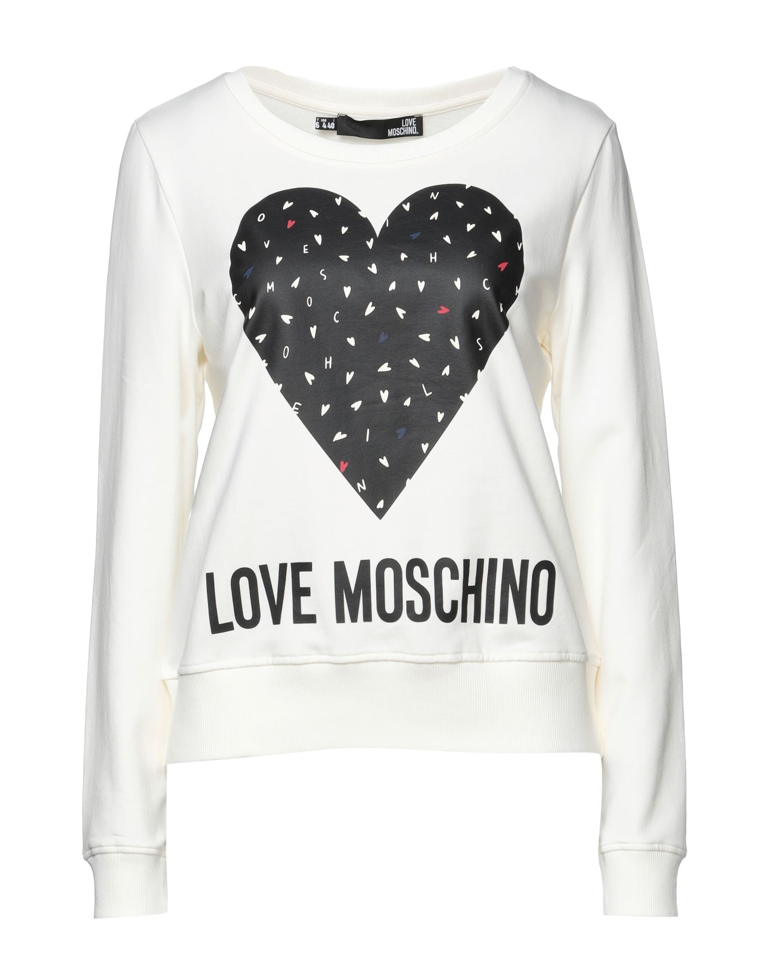 Love Moschino Sweatshirts In White