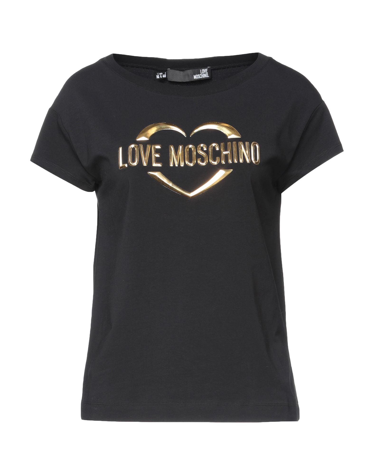Love Moschino T-shirts In Black